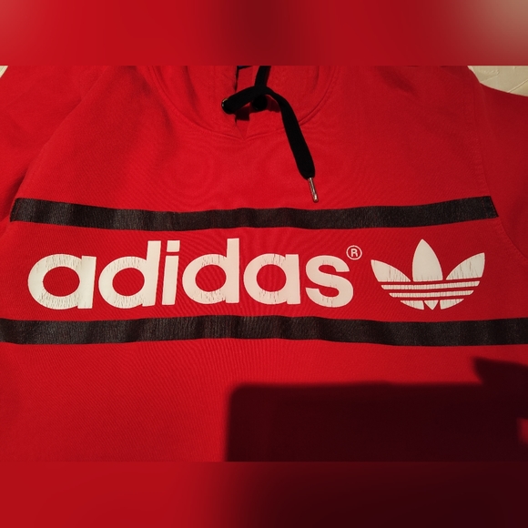 Adidas red hoodie - Picture 3 of 8